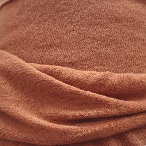 Tricot pulover caramiziu