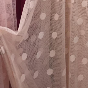 Tul elastic buline mari roz prafuit