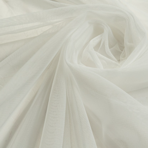 Tul fin ivoire