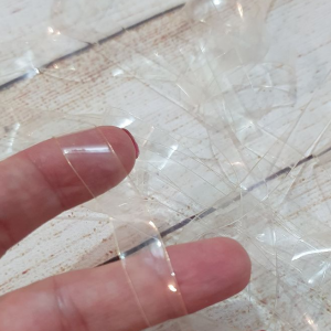 Elastic transparent pentru intarituri