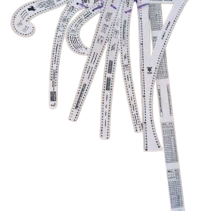 Set lineare rigle croitorie, 8 buc