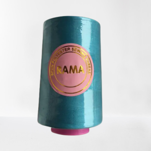 Ata de cusut surfilat turquoise inchis