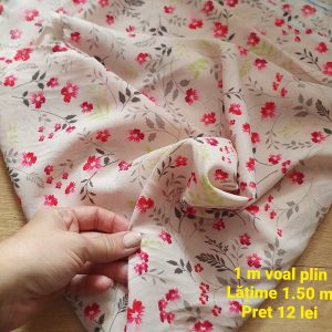 Voal plin racoros 1m