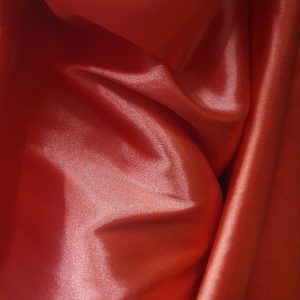 Satin fin elastic rosu