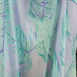 VOAL CHIFFON PASTEL FRUNZE