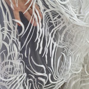 Tul cu aplicații sclipici 2