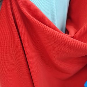 Polar subtire elasticizat rosu