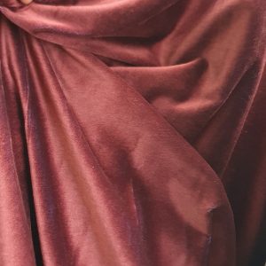 Catifea fixa bumbac, caramiziu