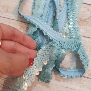 Elastic paiete  bleu