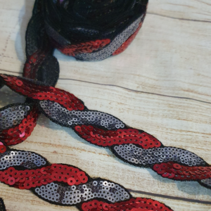 Banda torsada paiete