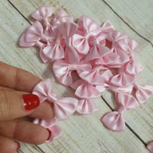 Funde satin roz 5 buc