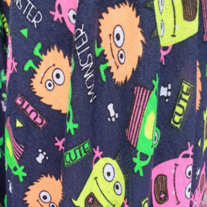 Jerse (bumbac elastic) Cute Monster