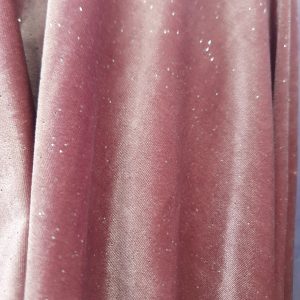 Catifea elastica Sparkling Roz pudrat