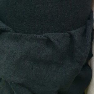 Tricot pulover negru