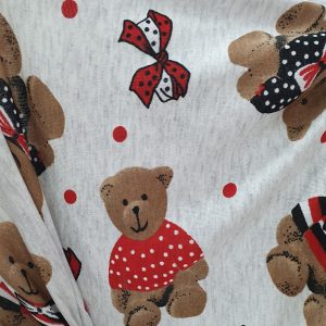 Jerse (bumbac elastic) Teddy Bear