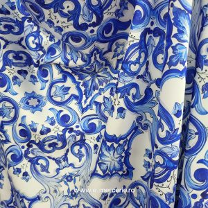 Satin elastic fin Majolica