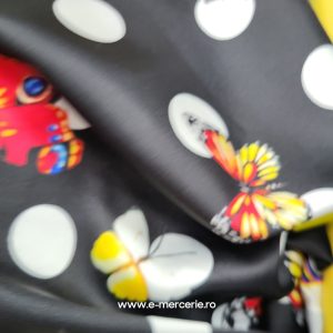 Satin elastic fin Dots