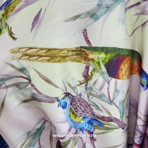 Satin elastic fin Birds