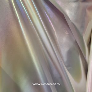 Piele ecologica holografica alb