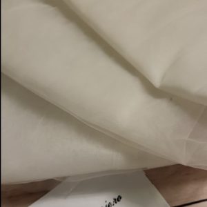 Tul fin ivoire cupon