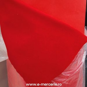 Catifea fixa rosu intens