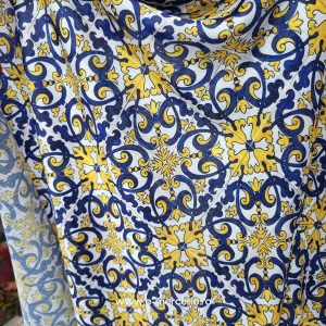 Satin fin texturat imprimeu Italia