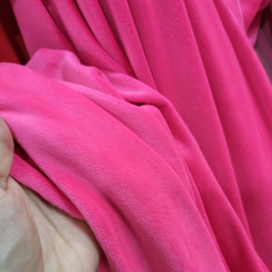 Catifea elastica soft roz intens